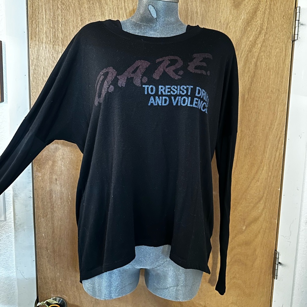 Women’s/Junior’s long sleeve graphic lightweight sweatshirt/tee